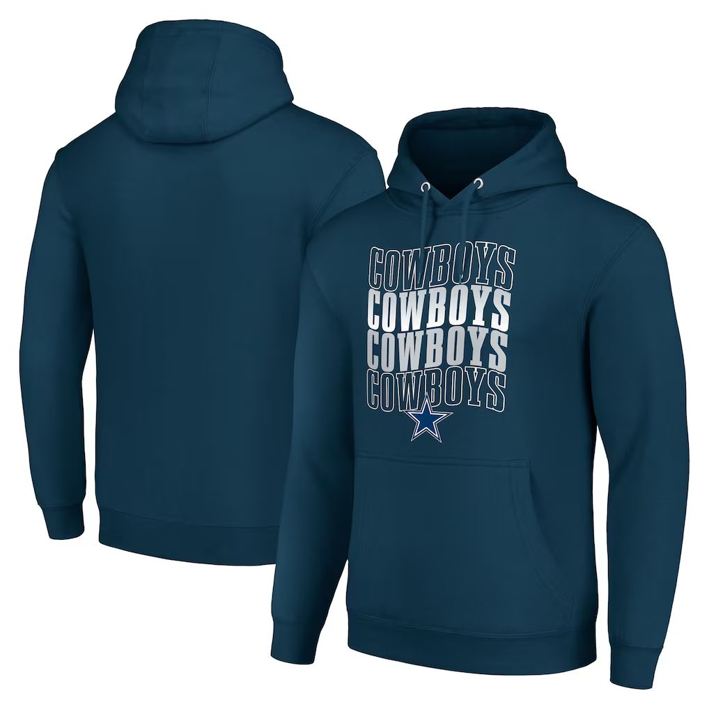 Men 2026 NFL Dallas Cowboys blue Hoodie hooded style 03->dallas cowboys->NFL Jersey